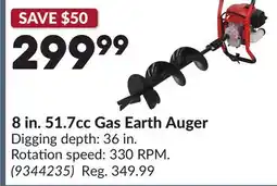 Princess Auto 8 in. 51.7cc Gas Earth Auger offer