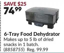 Princess Auto 6-Tray Food Dehydrator offer