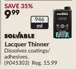Princess Auto Lacquer Thinner offer