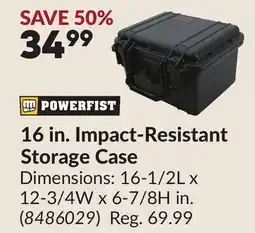 Princess Auto 16 in. Impact-Resistant Storage Case offer