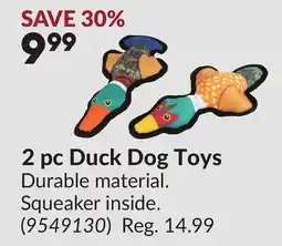 Princess Auto 2 pc Duck Dog Toys offer
