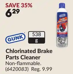 Princess Auto Chlorinated Brake Parts Cleaner offer