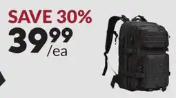 Princess Auto 40 Litre Tactical Backpacks offer