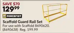 Princess Auto Scaffold Guard Rail Set offer
