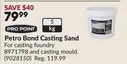 Princess Auto Petro Bond Casting Sand offer