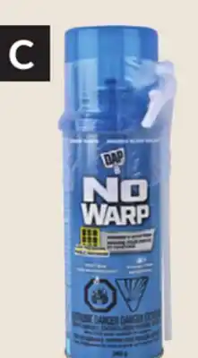 Princess Auto Foam Sealants No Warp Window and Door. Low pressure offer