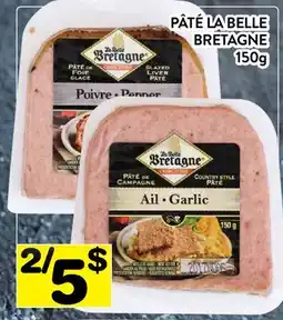 Supermarché PA PÂTÉ LA BELLE BRETAGNE offer