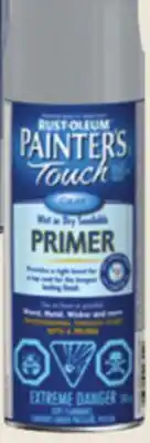 Princess Auto Multi-Surface Spray Paint Flat Grey Primer offer