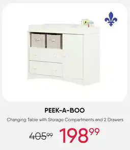 Meubles RD peek-a-boo - Changing Table - PURE WHITE offer