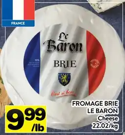 Supermarché PA FROMAGE BRIE LE BARON | Cheese offer