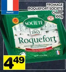 Supermarché PA FROMAGE ROQUEFORT SOCIÉTÉ | Cheese offer