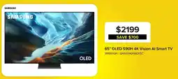 Leon's Samsung 65" OLED S90H 4K Vision AI Smart TV offer