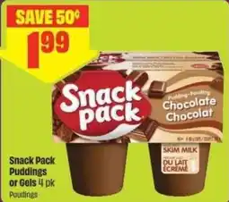 Chalo FreshCo Snack Pack Puddings or Gels 4 pk offer