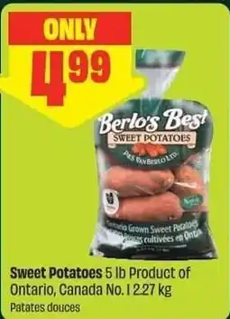 Chalo FreshCo Berlo's Best Sweet Potatoes offer
