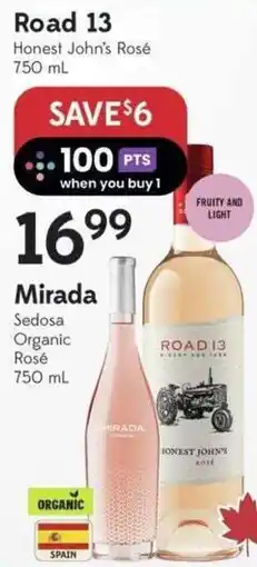 Safeway Road 13 Honest John's Rosé offer