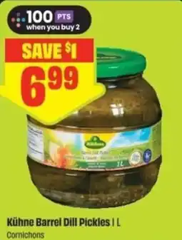 Chalo FreshCo Kühne Barrel Dill Pickles offer