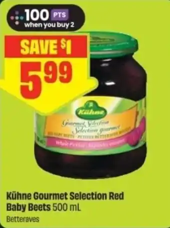 Kühne Gourmet Selection Red Baby Beets