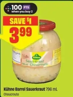 Chalo FreshCo Kühne Barrel Sauerkraut offer