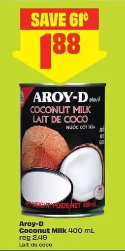 Chalo FreshCo Aroy-d coconut milk offer