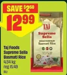 Chalo FreshCo Taj Foods Supreme Sella Basmati Rice offer