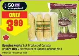 Chalo FreshCo Romaine Hearts or Corn Tray offer