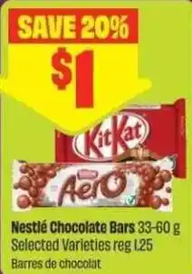 Chalo FreshCo Nestlé Chocolate Bars offer