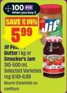 Chalo FreshCo Jif Peanut Butter offer