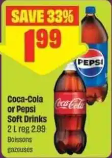 Chalo FreshCo Coca-Cola or Pepsi Soft Drinks offer