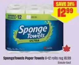 Chalo FreshCo SpongeTowels Paper Towels offer