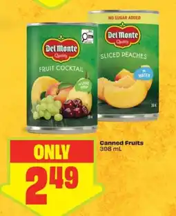 Chalo FreshCo Del Monte canned fruits offer
