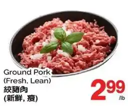 T&T Supermarket Ground Pork offer