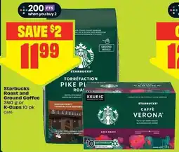 Chalo FreshCo Starbucks Roast and Ground Coffee offer