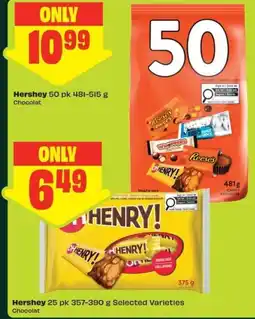 Chalo FreshCo Hershey 50 pk offer