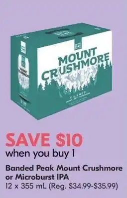 Safeway Banded Peak Mount Crushmore or Microburst IPA offer