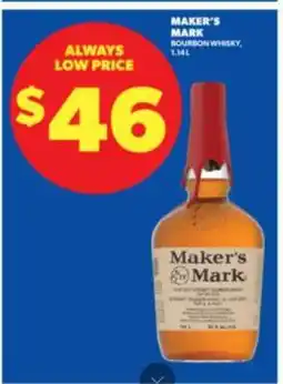 Real Canadian Liquorstore Maker’s Mark offer
