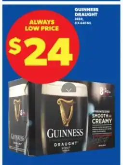 Real Canadian Liquorstore Guinness Draught Beer offer