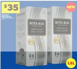 Real Canadian Liquorstore Bota Box Napa Valley Cabernet Sauvignon offer