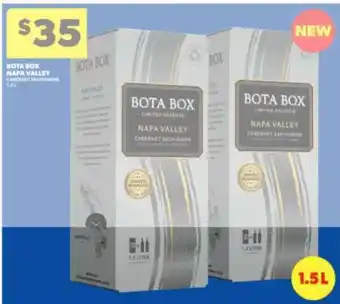 Real Canadian Liquorstore Bota Box Napa Valley Cabernet Sauvignon offer