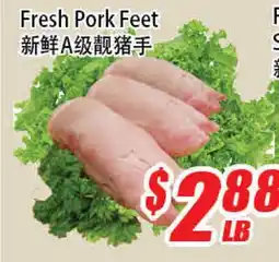 WinCo Food Mart Fresh Pork Feet offer