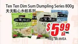 WinCo Food Mart Ten Ten Dim Sum Dumpling Series offer