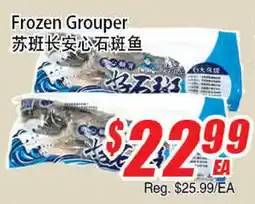 WinCo Food Mart Frozen Grouper offer