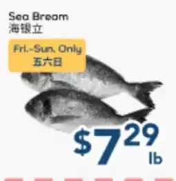Oceans Fresh Food Market Sea Bream offer