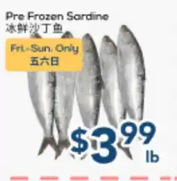 Oceans Fresh Food Market Pre Frozen Sardine offer