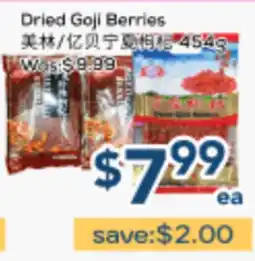 Oceans Fresh Food Market Dried Goji Berries offer