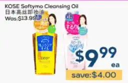 Oceans Fresh Food Market KOSE Softymo Cleansing Oil offer