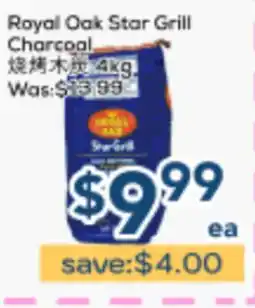 Oceans Fresh Food Market Royal Oak Star Grill Charcoal offer