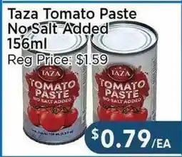 Blue Sky Supermarket Taza Tomato Paste No Salt Added offer