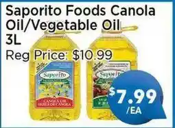 Blue Sky Supermarket Saporito Foods Canola Oil/Vegetable Oil offer