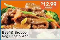 Blue Sky Supermarket Beef & Broccoli offer