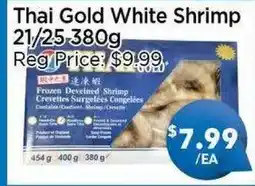 Blue Sky Supermarket Thai Gold White Shrimp 21/25 offer